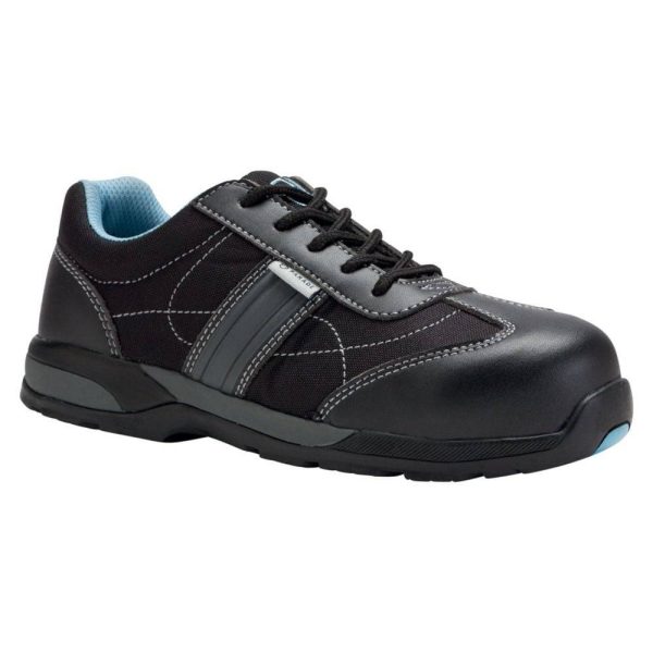 Chaussures de sécurité basses Femme Parade RITA S1P SRC HRO Noir 38 Chaussures de sécurité basses Femme Parade RITA S1P SRC HRO Noir 38
