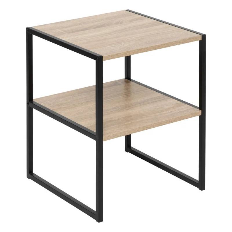 Chevet 2 niveaux bois et métal Aliaj 5five