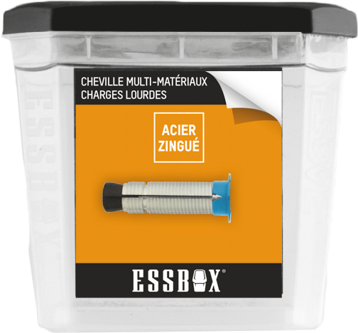 Cheville ESSBOX SCELL-IT Universelle - Sans vis - ØM8 mm - Boite de 25 - EX-92011108
