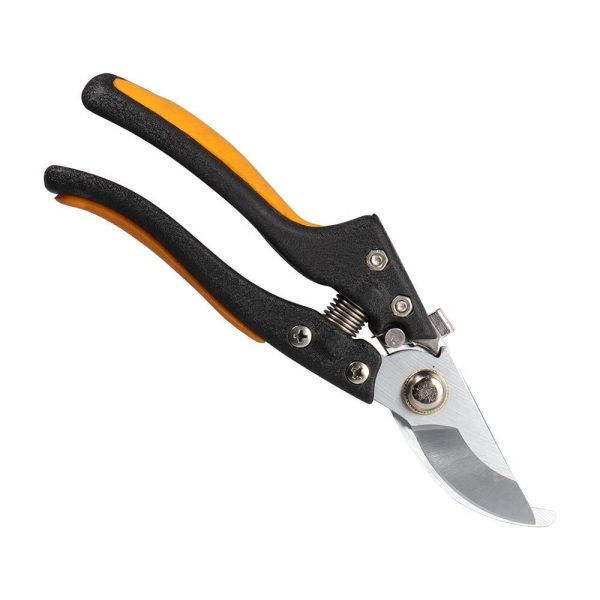 Ciseaux d’élagage et de greffage pour jardin Noir jaune MCBOSON Ciseaux d’élagage et de greffage pour jardin Noir jaune MCBOSON