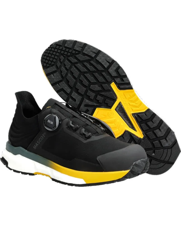 Chaussures de sécurité basses Footwear Customized – T.39 – Noir/Jaune soleil – Femme – MASCOT – F1680-704-0977 0839 Chaussures de sécurité basses Footwear Customized – T.39 – Noir/Jaune soleil – Femme – MASCOT – F1680-704-0977 0839