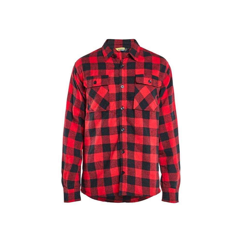Chemise flanelle BLAKLADER STRIKER Rouge / Noir L