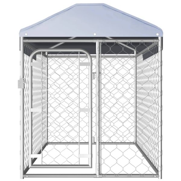Chenil d’extérieur – Cage d’extérieur – Chenil de jardin avec toit pour chiens 200x100x125 cm Chenil d’extérieur – Cage d’extérieur – Chenil de jardin avec toit pour chiens 200x100x125 cm