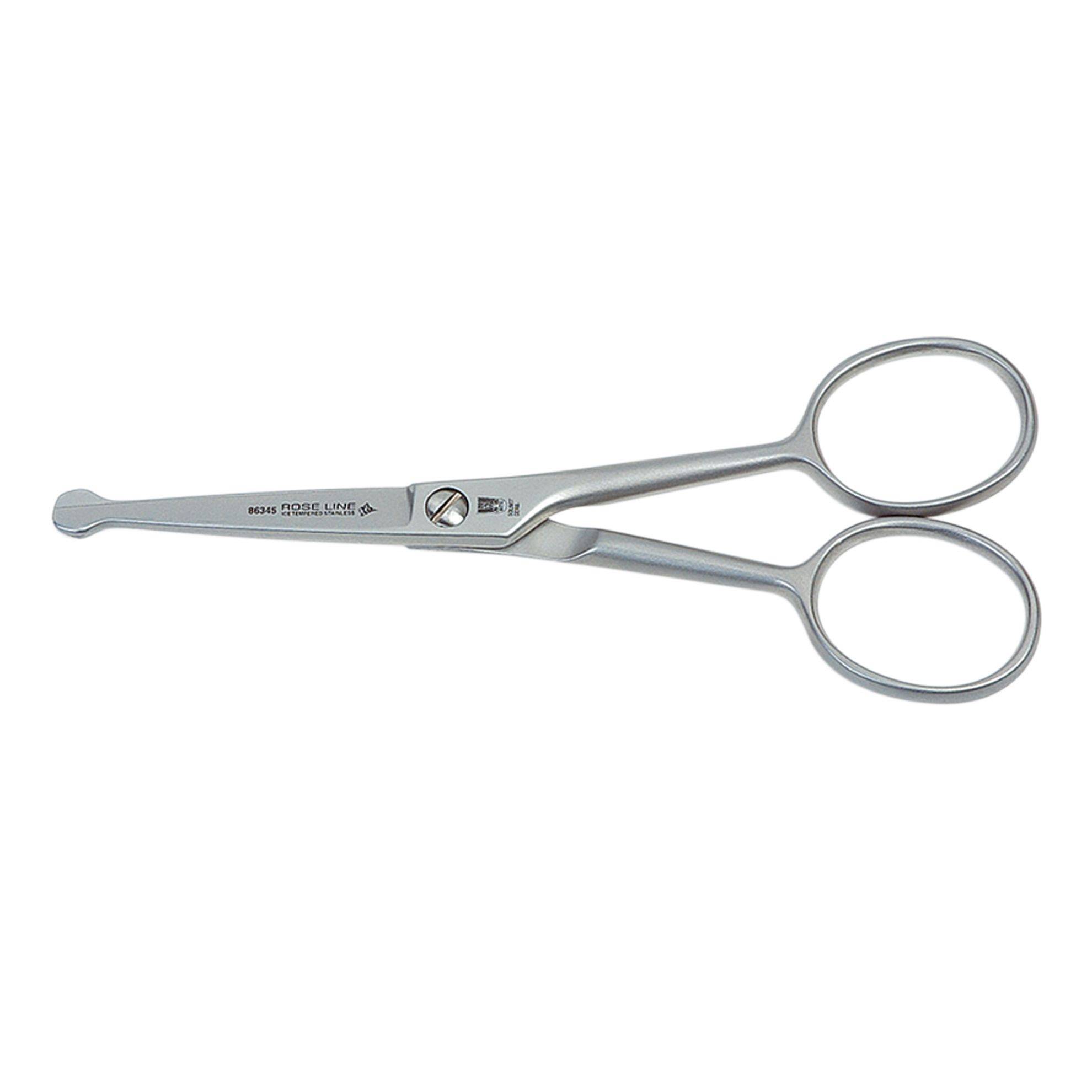 Ciseaux courbes à lentilles inox Roseline 11.5cm ROSELINE