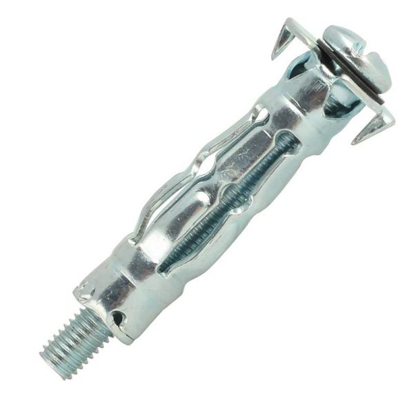 Cheville placo SCELL-IT Spyder – Acier zingué – M5x80 – Ép.35-49 – Vis montée perçage 10 mm – 6XL-MT
