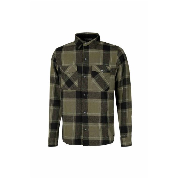 Chemise de travail CEDAR Dark Green | EX272DG – Upower