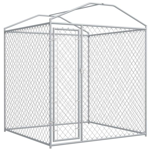 Chenil d’extérieur – Cage d’extérieur – Chenil de jardin avec toit pour chiens 193x193x225 cm Chenil d’extérieur – Cage d’extérieur – Chenil de jardin avec toit pour chiens 193x193x225 cm