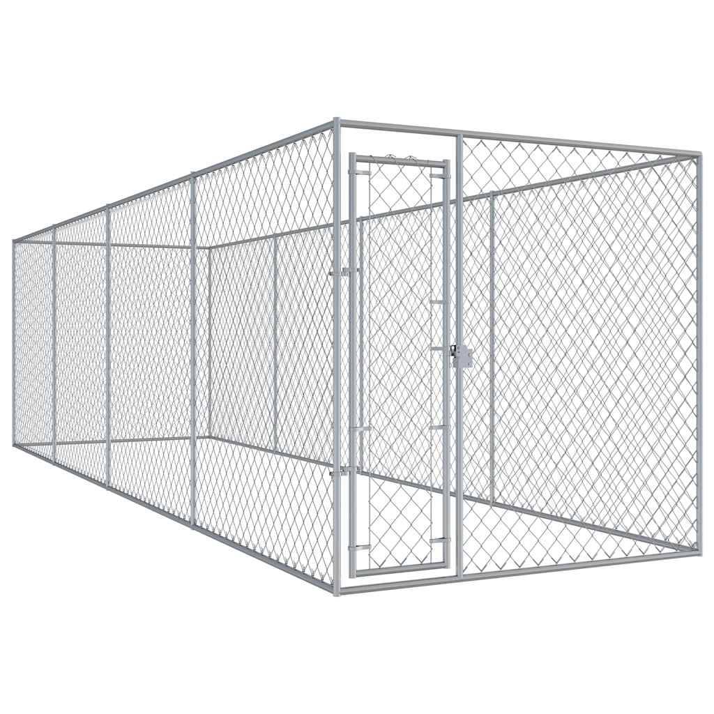 Chenil d'extérieur pour chiens 760x192x185 cm vidaXL 145030