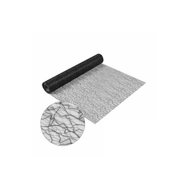 Chemin de Table Jetable «Effet Maille» 30cmx5m Noir Chemin de Table Jetable «Effet Maille» 30cmx5m Noir