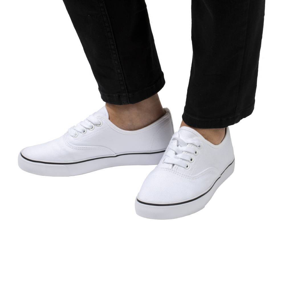 Chaussures en toile - 41 - Blanc - DIVERS