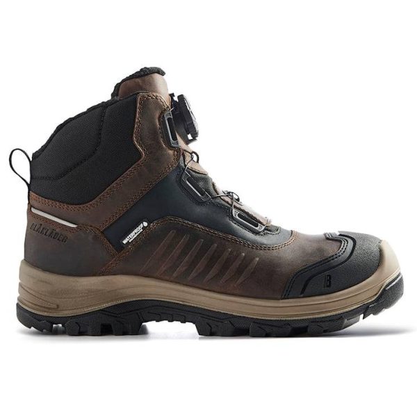 Chaussures de sécurité mi-hautes storm Marron/Noir T.40 – BLAKLADER – 2492 Chaussures de sécurité mi-hautes storm Marron/Noir T.40 – BLAKLADER – 2492