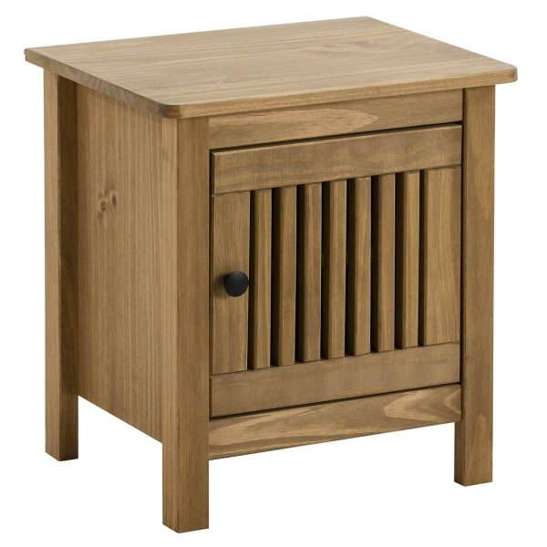 Chevet 1 Porte coloris Bois Ciré – MALIA Chevet 1 Porte coloris Bois Ciré – MALIA