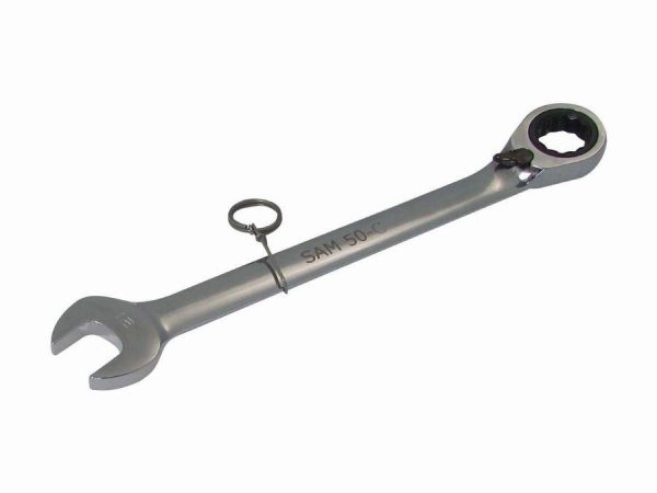Clé mixte a cliquet 8 mm SAM – 50C8FME