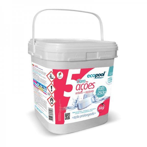 Chlore 5 actions 5kg