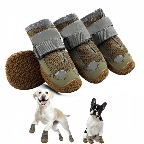 Chaussures pour chien en maille respirante 6#(6.5cm) MCBOSON Chaussures pour chien en maille respirante 6#(6.5cm) MCBOSON