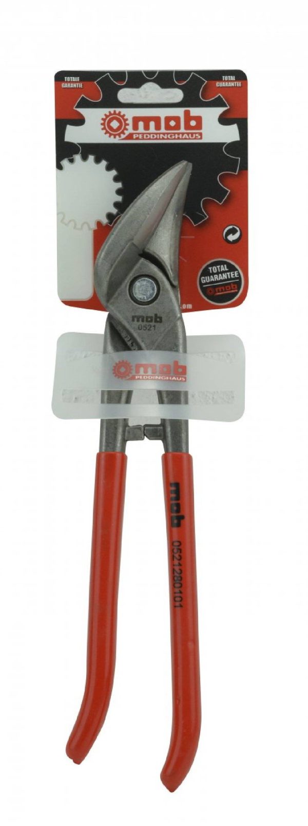 Cisaille passe-franc bichantourneuse gauche 280mm sur carte – MOB