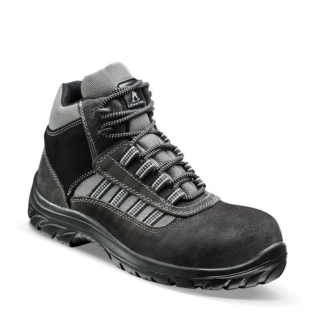 Chaussures de sécurité montantes Lemaitre ATLANTIS S1P CI SRC Noir / Gris 40
