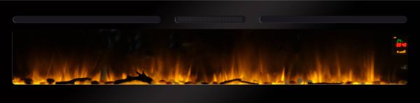 Cheminée électrique Encastrable Elysée 5XL 180 cm Effet Flammes LED Chemin’Arte