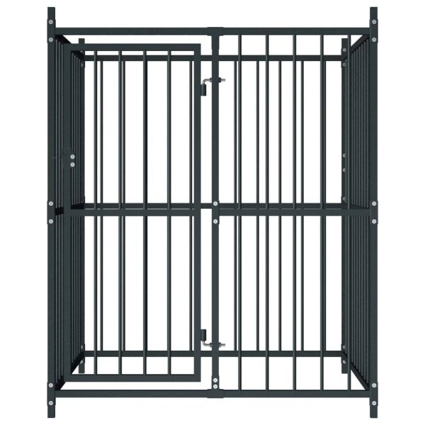 Chenil extérieur – Cage d’extérieur pour chiens 120 x 120 x 150 cm rj499 Chenil extérieur – Cage d’extérieur pour chiens 120 x 120 x 150 cm rj499