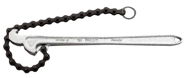 Clé à chaîne double effet capacité 60-114mm longueur 360mm – FACOM – 136A.2 Clé à chaîne double effet capacité 60-114mm longueur 360mm – FACOM – 136A.2