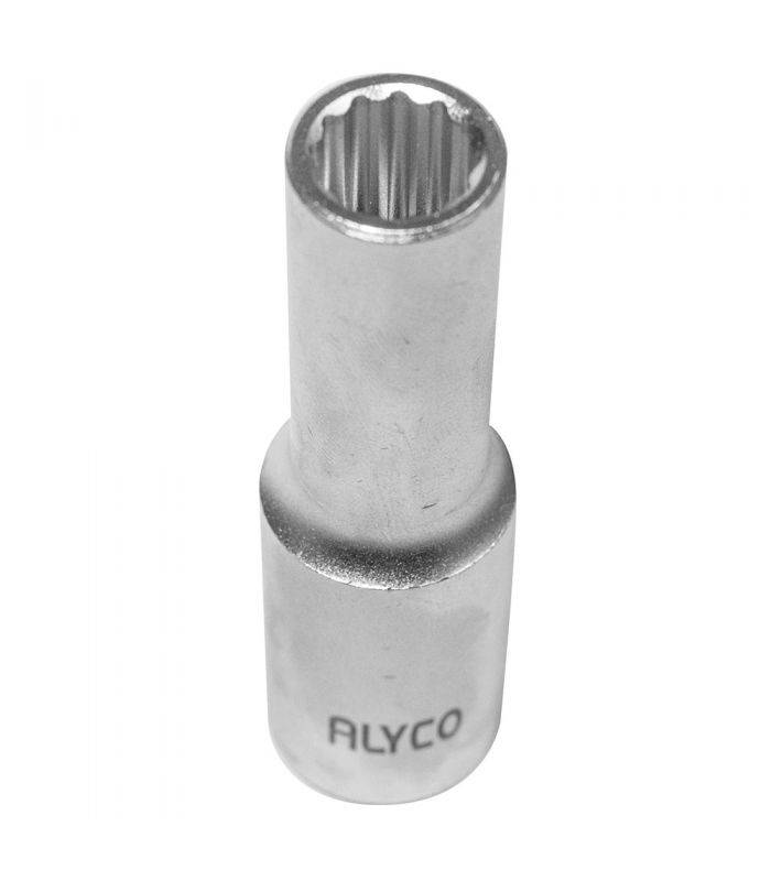 Clé à douille 1/2 longue 12 côtés 17 mm ALYCO 190687