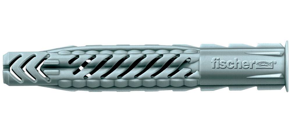 Cheville nylon universelle multi-matériaux UX avec collerette et vis RS-20K 6X35 boîte de 10 - FISCHER - 26157