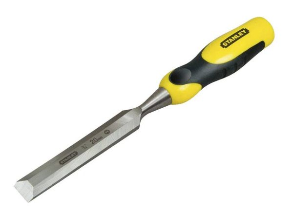 Ciseau à bois manche bi-matière 20 x 141mm longueur totale 330mm – STANLEY – 0-16-878 Ciseau à bois manche bi-matière 20 x 141mm longueur totale 330mm – STANLEY – 0-16-878