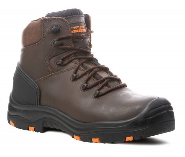 Chaussures de sécurité hautes TOPAZ S3 SRC HRO marron/noir P42 - COVERGUARD - 9TOPH42