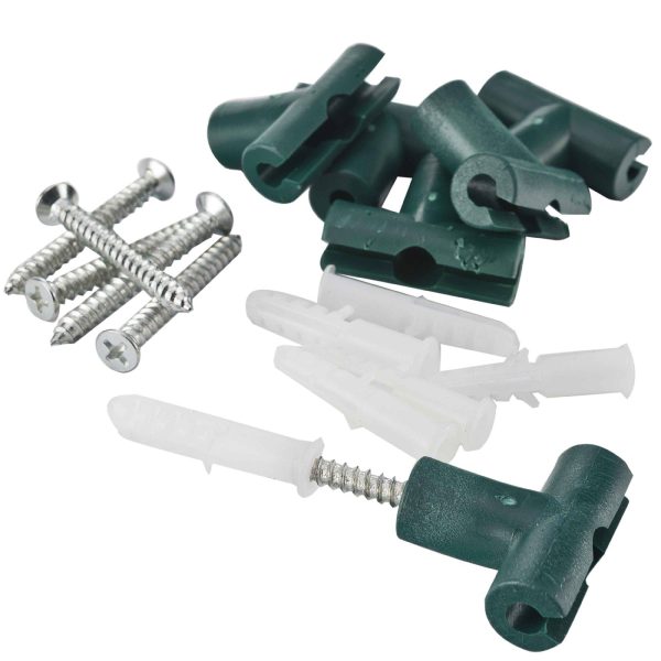 Clips de fixation pour grillage muraux Clips de fixation pour grillage muraux