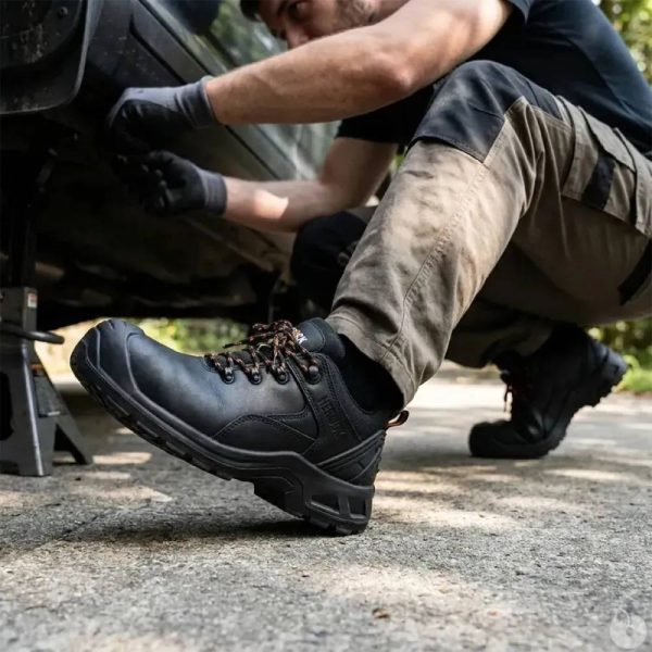 Chaussures de sécurité Talin S3S – Embout composite – Noir – Homme Herock Chaussures de sécurité Talin S3S – Embout composite – Noir – Homme Herock