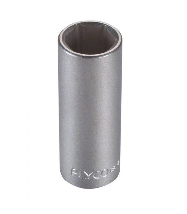 Clé douille carrée 1/4 mâchoire 3/8 série longue ALYCO 190286 Clé douille carrée 1/4 mâchoire 3/8 série longue ALYCO 190286