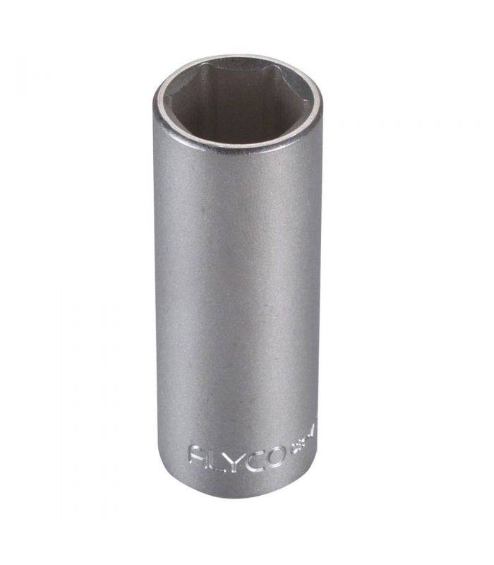 Clé douille carrée 1/4 mâchoire 3/8 série longue ALYCO 190286