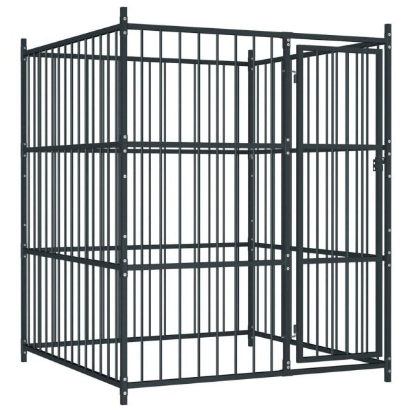 Chenil extérieur cage enclos parc animaux chien d’extérieur pour chiens 185 cm Chenil extérieur cage enclos parc animaux chien d’extérieur pour chiens 185 cm