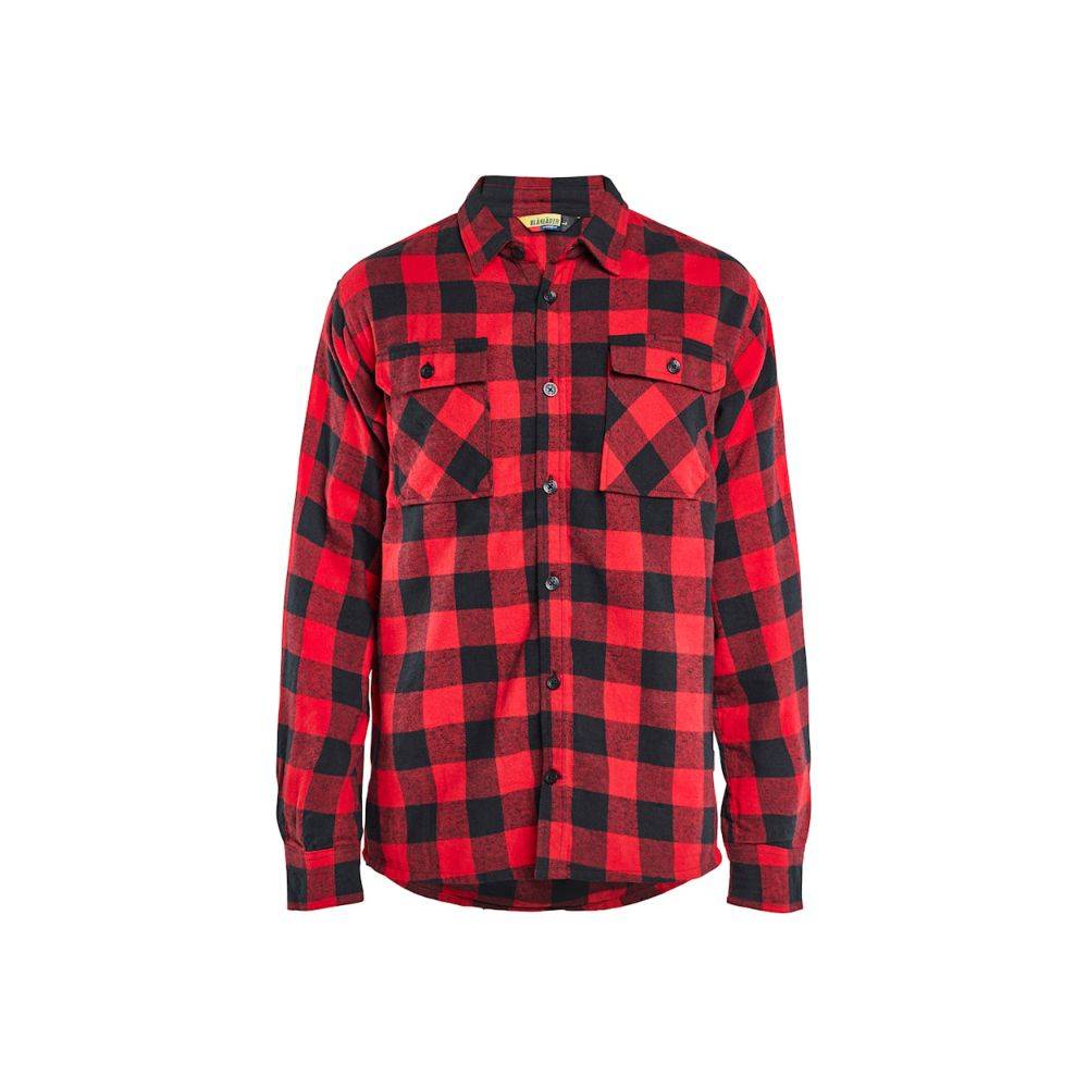 Chemise flanelle BLAKLADER STRIKER Rouge / Noir M