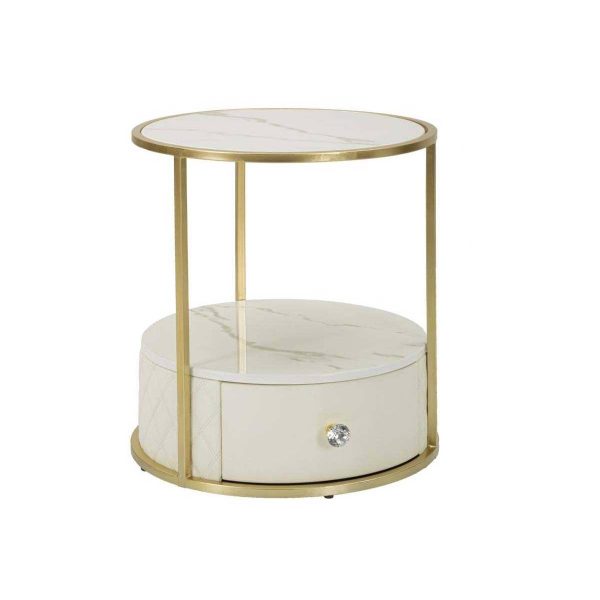 Chevet effet matelassé Sharon 43 x 48 cm Chevet effet matelassé Sharon 43 x 48 cm