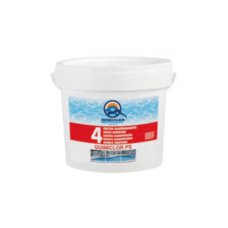 Chlore Lent 4 Actions Granulés 30 kg