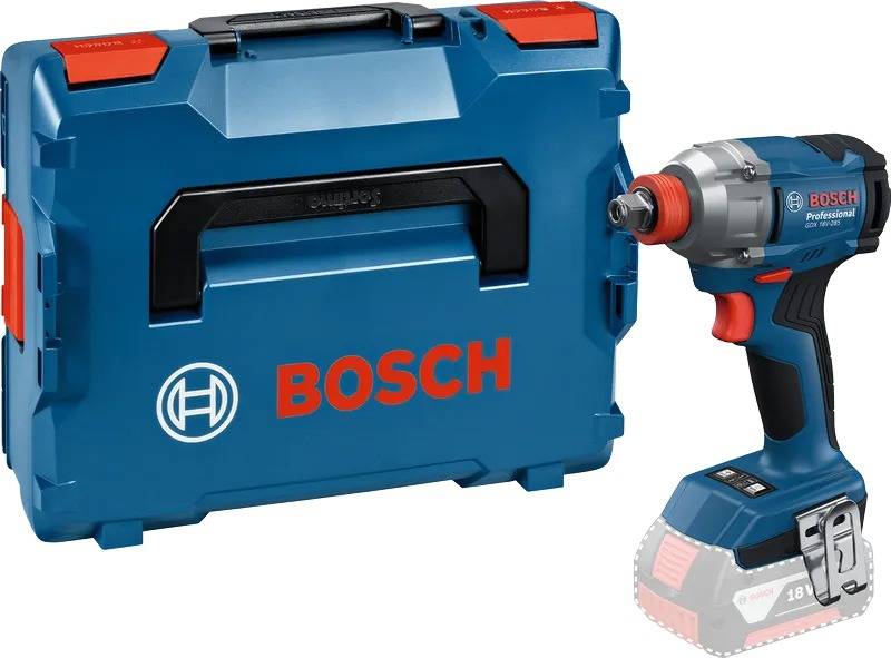 Clé à chocs sans fil GDX 18V-285 - BOSCH - sans batterie ni chargeur en L-BOXX 136 - 06019N2100