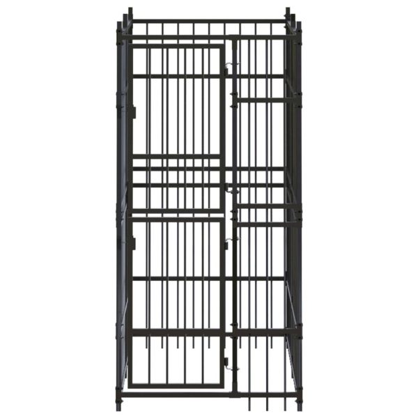 Chenil d’extérieur – Cage d’extérieur – Chenil de jardin pour chiens Acier 1,84 m² Chenil d’extérieur – Cage d’extérieur – Chenil de jardin pour chiens Acier 1,84 m²