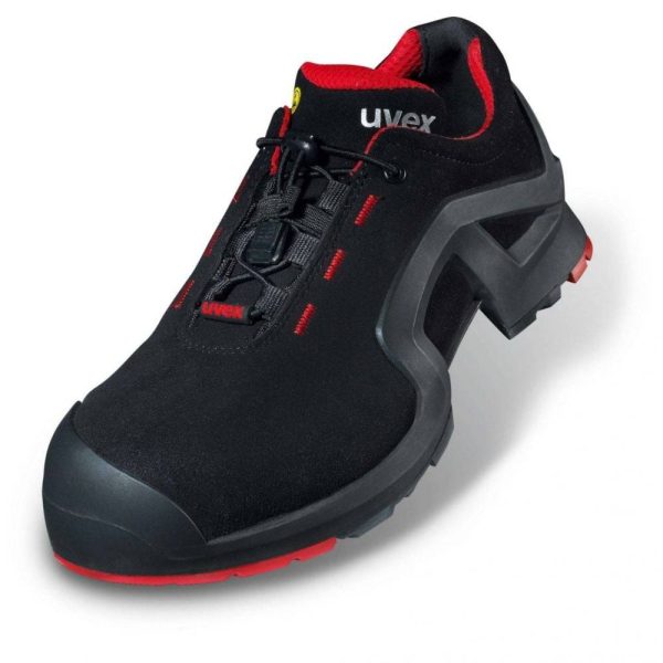 Chaussures de sécurité basses Uvex 1 X-TENDED SUPPORT S3 SRC Noir / Rouge 43 Chaussures de sécurité basses Uvex 1 X-TENDED SUPPORT S3 SRC Noir / Rouge 43