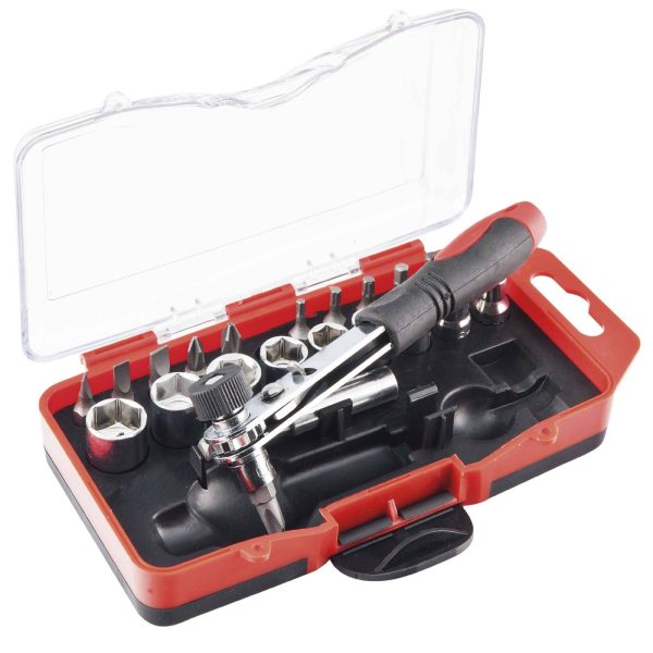 Cliquets 23 pièces en coffret Cliquets 23 pièces en coffret
