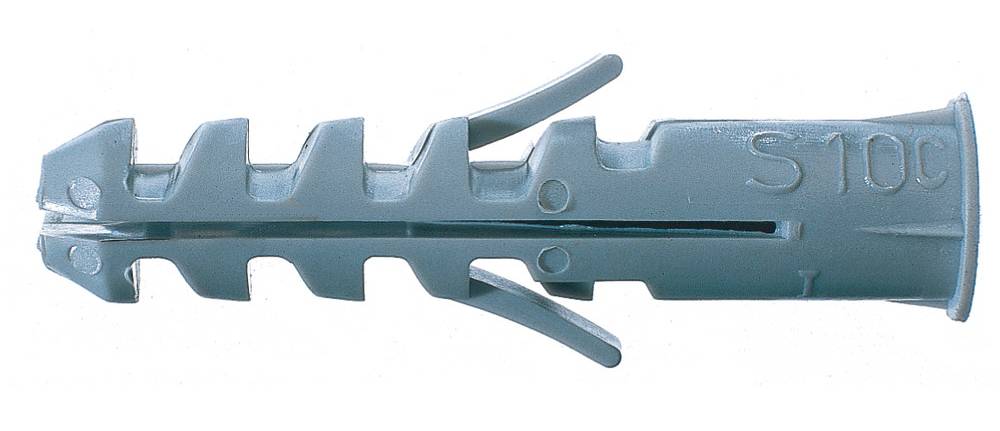 Cheville à expansion 100 % nylon avec collerette S 6C 6X30 boîte de 100 - FISCHER - 18699