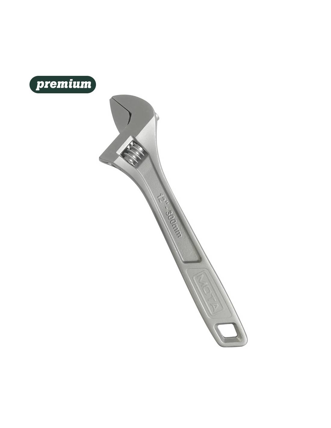 Clé à Molette 8'' Mota Cr-v Acier Cr-v Poli, 8 Pouces - Mota Herramientas