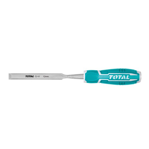 Ciseau à bois THT41 – 12 x 140 mm – Chromo-vanadium (Cr-V) | TOTAL Ciseau à bois THT41 – 12 x 140 mm – Chromo-vanadium (Cr-V) | TOTAL