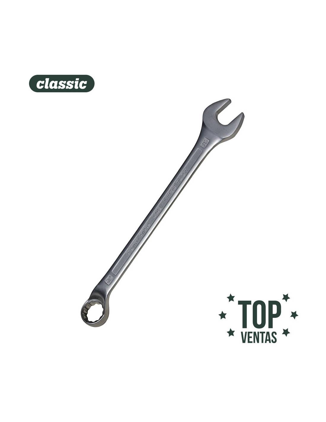 Clé Mixte 23mm Mota Acier Chrome Vanadium, Finition Polie - Mota Herramientas