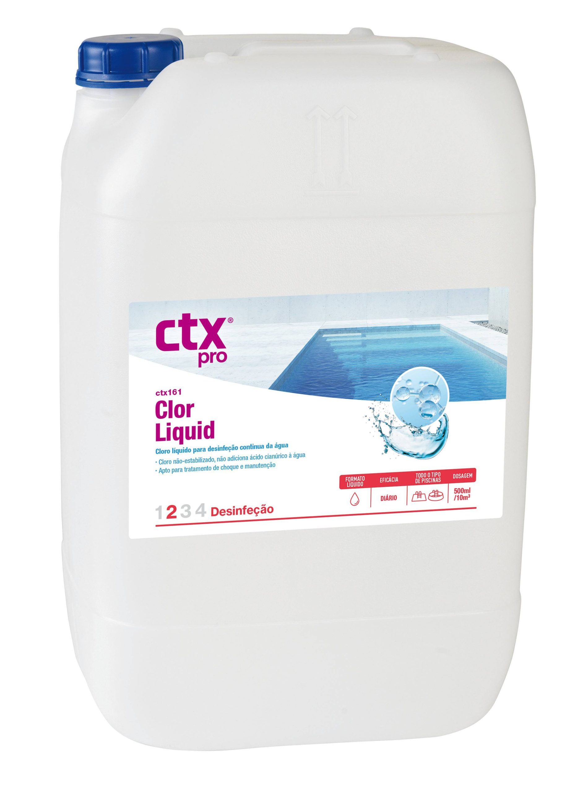 Chlore liquide CTX-161 - Hypochlorite de sodium