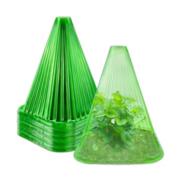 Cloche de Protection Carrée Réutilisable pour Plantes MCBOSON