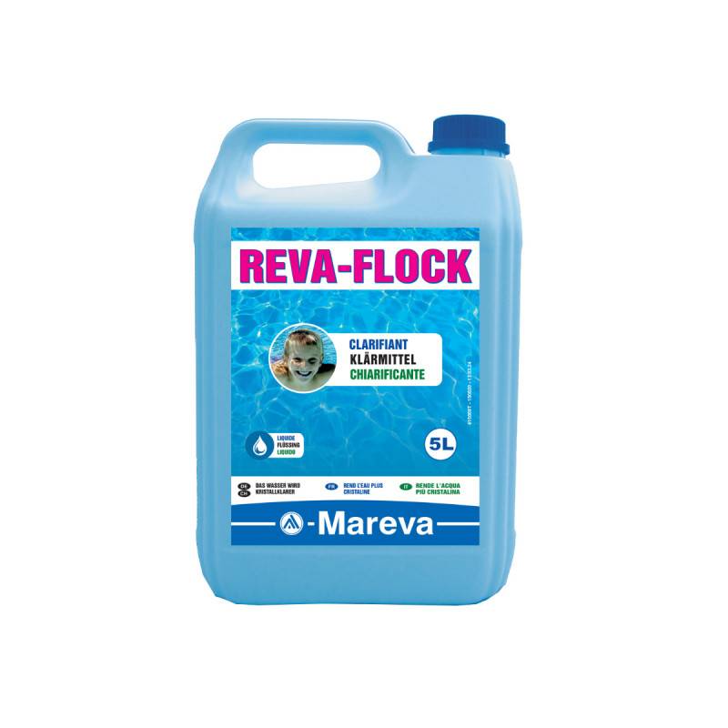 Clarifiant liquide Reva-flock MAREVA pour piscine - 5 L - 150020U