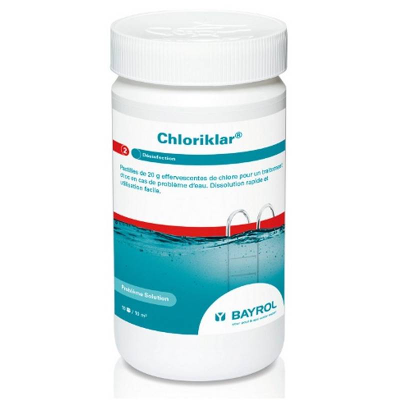 Chlore choc Bayrol Chloriklar Traitement de l eau - 5kg -
