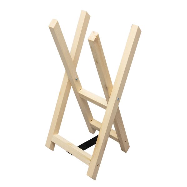 Chevalet en bois WERKAPRO à 2 supports pour sciage de bûches Chevalet en bois WERKAPRO à 2 supports pour sciage de bûches