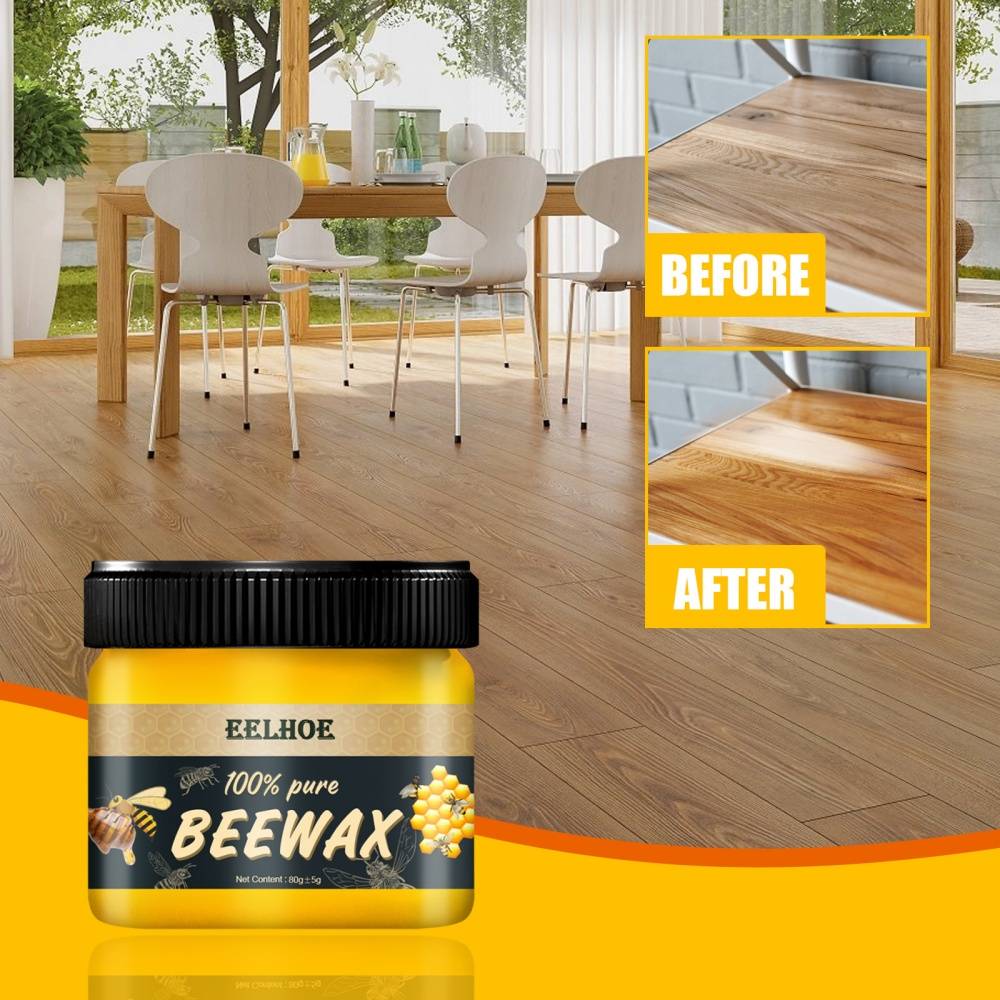 Cire d'abeille naturelle pour l'entretien des meubles et du parquet MCBOSON